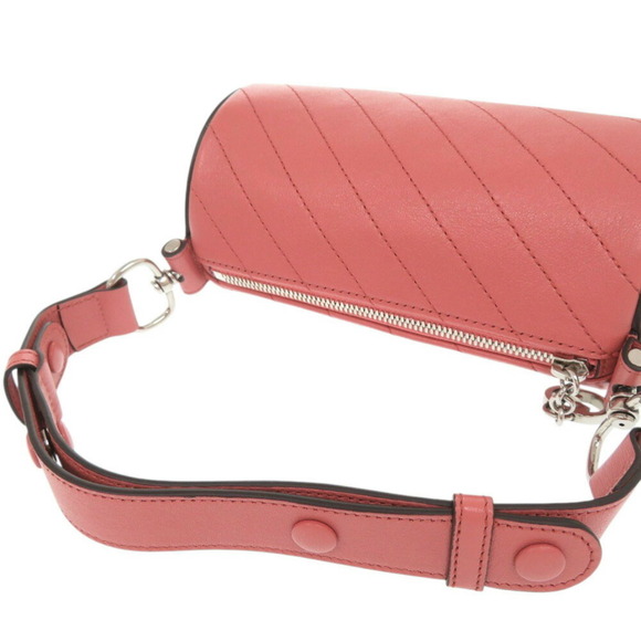 GUCCI Authentic Pink Leather Shoulder Bag - Picture 6 of 11